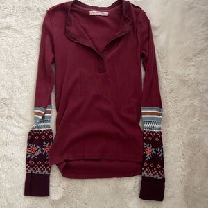 Free People Mikah Notch Neck